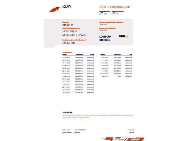 Occasion Mitsubishi Space Star 71 PK (52 kW) 2015 Grijs Hatchback