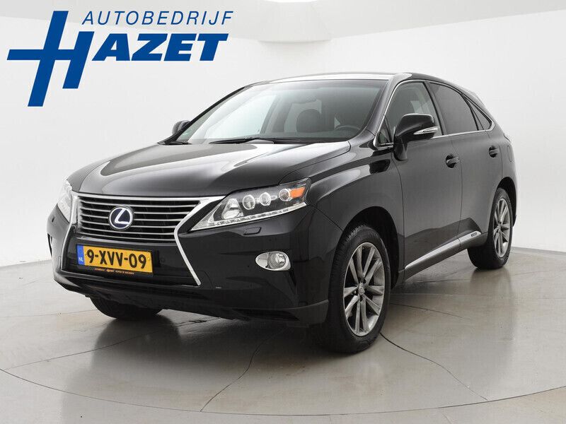 Zwart Gebruikt 2014 Lexus RX450h SUV | € 21.900 (Eerlijke prijs) - Afbeelding 1/4