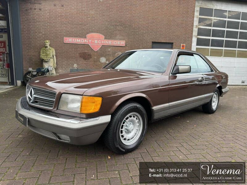 Anders Gebruikt 1983 Mercedes 380 Coupé | € 19.900 - Afbeelding 1/4