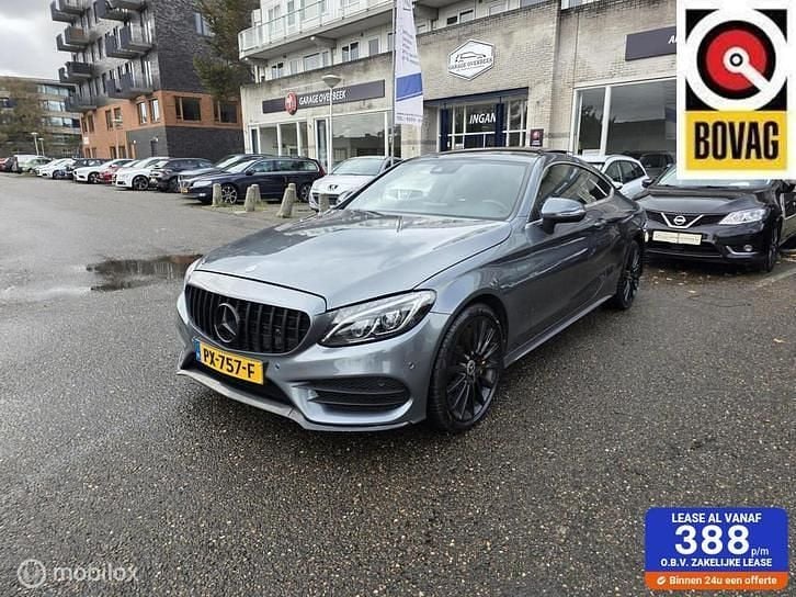 Grijs Gebruikt 2016 Mercedes C250 AMG Coupé | € 23.950 (Eerlijke prijs) - Afbeelding 1/1