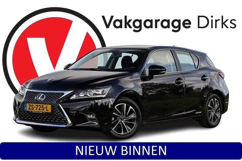 Zwart Gebruikt 2019 Lexus CT200h Hatchback | € 18.940 (Goede deal) - Afbeelding 1/3