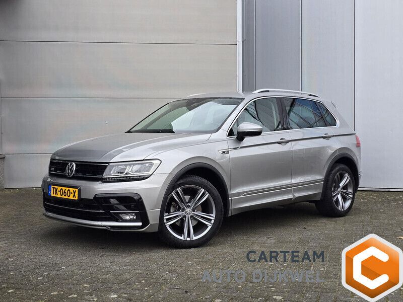 Grijs Gebruikt 2018 VW Tiguan Highline SUV | € 27.845 (Eerlijke prijs) - Afbeelding 1/4