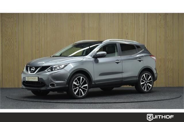 Grijs Gebruikt 2015 Nissan Qashqai Tekna SUV | € 12.850 (Eerlijke prijs) - Afbeelding 1/4