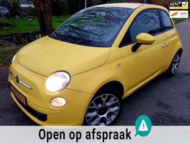 Geel Gebruikt 2009 Fiat 500 Pop Hatchback | € 2.750 (Eerlijke prijs) - Afbeelding 1/4