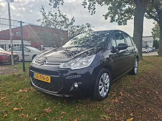 Zwart Gebruikt 2015 Citroën C3 PureTech Hatchback | € 4.750 (Eerlijke prijs) - Afbeelding 1/4