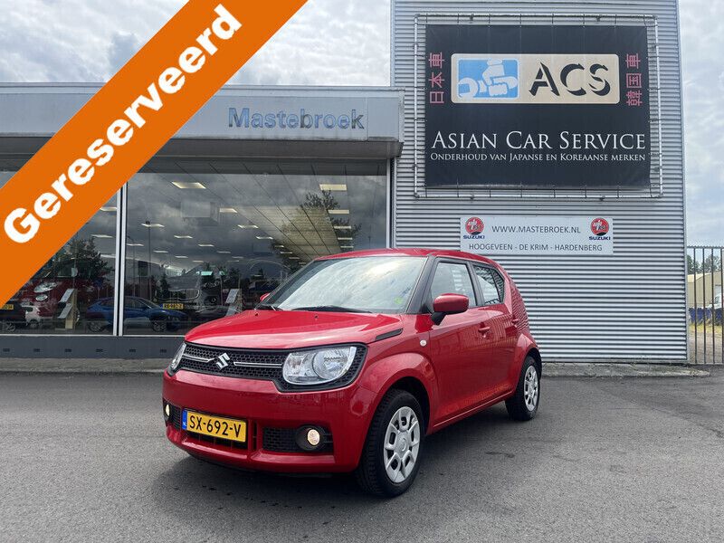 Rood Gebruikt 2018 Suzuki Ignis Comfort Hatchback | € 11.950 (Eerlijke prijs) - Afbeelding 1/4