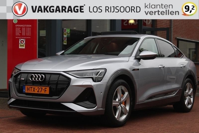 Grijs Gebruikt 2020 Audi e-tron S-Line SUV | € 38.785 (Iets duurder) - Afbeelding 1/4