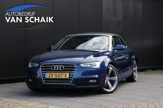 Blauw Gebruikt 2016 Audi A5 Cabriolet S-Line Cabriolet | € 22.850 (Eerlijke prijs) - Afbeelding 1/4
