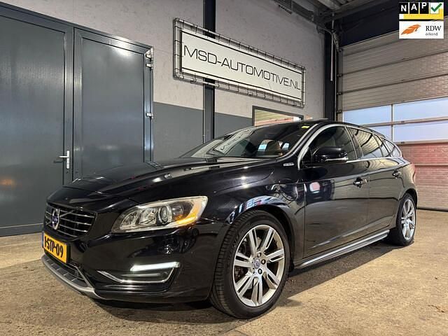 Zwart Gebruikt 2013 Volvo V60 Summum Stationwagen | € 5.949 (Super prijs) - Afbeelding 1/4