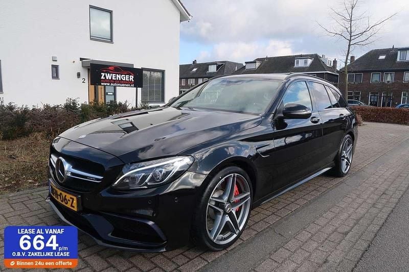 Zwart Gebruikt 2016 Mercedes C63 AMG AMG Stationwagen | € 41.450 (Goede deal) - Afbeelding 1/4