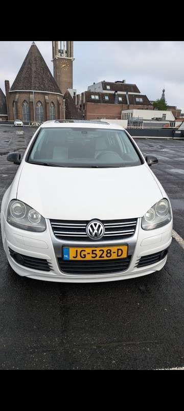 Wit Gebruikt 2008 VW Golf VI Trendline Stationwagen | € 3.900 (Duur) - Afbeelding 1/4