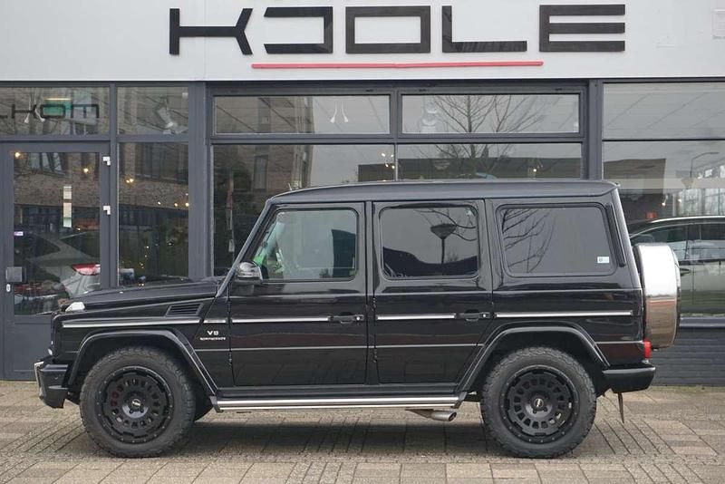 Occasion Mercedes G55 AMG AMG 500 PK (367 kW) 2007 Zwart SUV