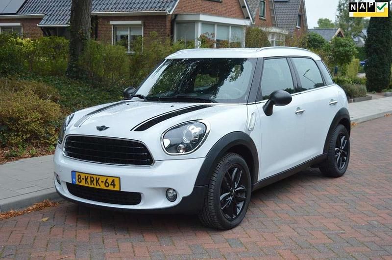 Wit Gebruikt 2013 Mini One Countryman Chili SUV | € 7.995 (Iets duurder) - Afbeelding 1/4