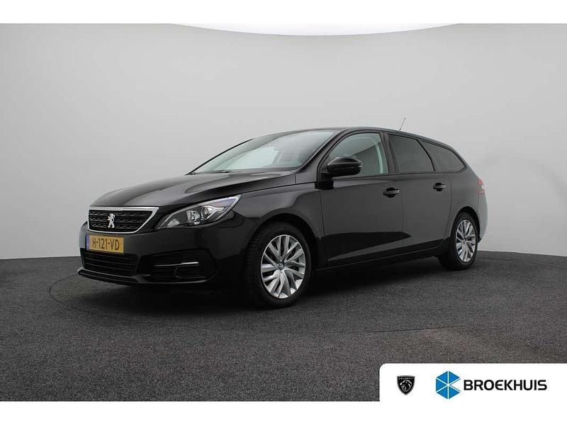 Zwart Gebruikt 2020 Peugeot 308 Stationwagen | € 13.400 (Iets duurder) - Afbeelding 1/4