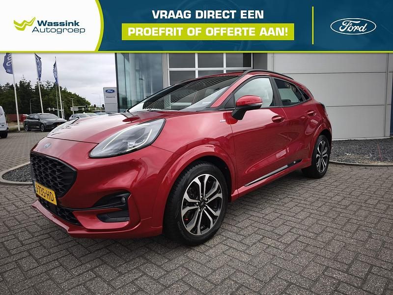 Rood Occasion 2020 Ford Puma ST-Line SUV | € 17.045 (Eerlijke prijs) - Afbeelding 1/4