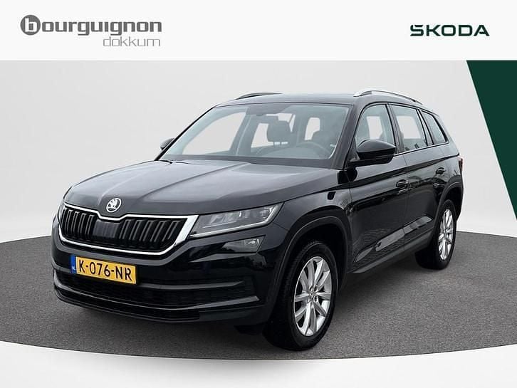 Zwart, metallic lak Gebruikt 2021 Skoda Kodiaq Business Line SUV | € 22.250 (Goede deal) - Afbeelding 1/3