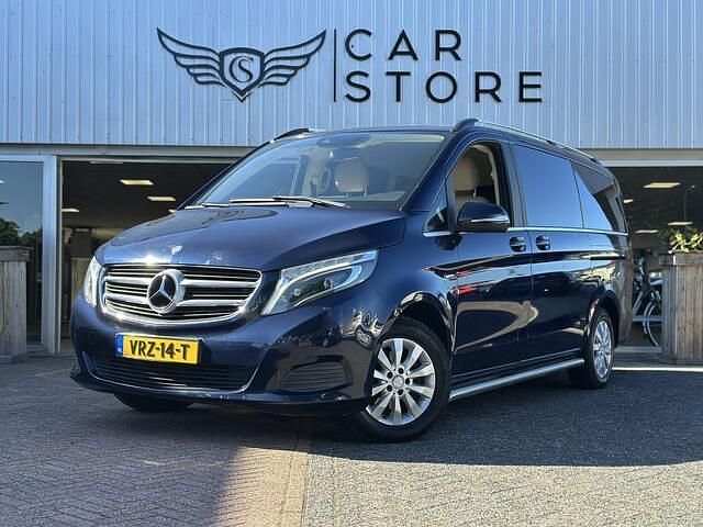 Blauw Occasion 2014 Mercedes V220 Avantgarde MPV | € 14.950 (Super prijs) - Afbeelding 1/4