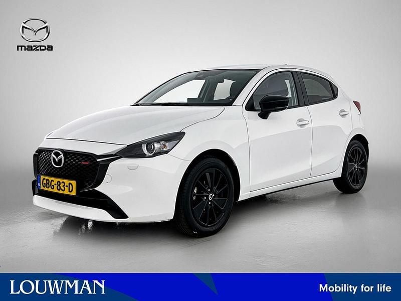 Arctic white Gebruikt 2024 Mazda 2 Homura-Line Hatchback | € 22.795 (Eerlijke prijs) - Afbeelding 1/3