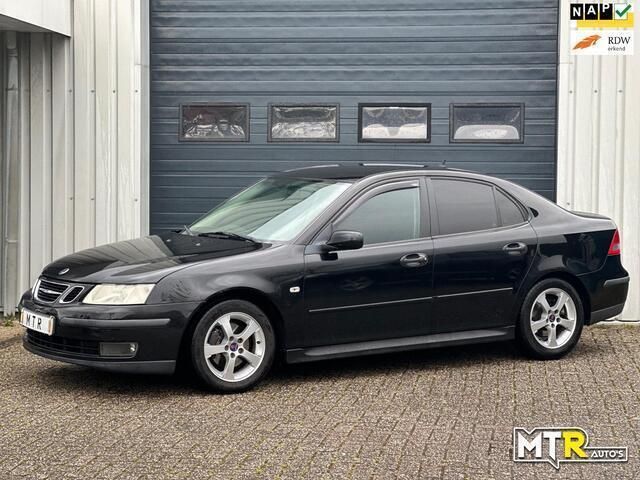Zwart Gebruikt 2005 Saab 9-3 Linear Sedan | € 1.350 (Super prijs) - Afbeelding 1/4