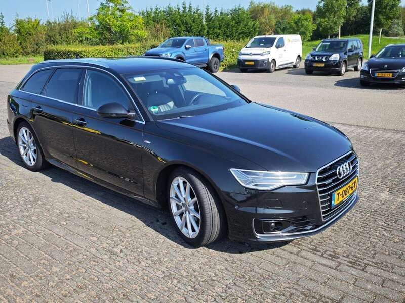 Zwart Gebruikt 2015 Audi A6 Stationwagen | € 22.500 (Eerlijke prijs) - Afbeelding 1/4