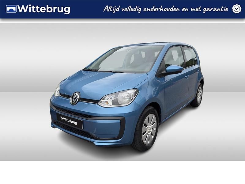 Blauw Gebruikt 2019 VW up! move up! Hatchback | € 10.950 (Eerlijke prijs) - Afbeelding 1/4