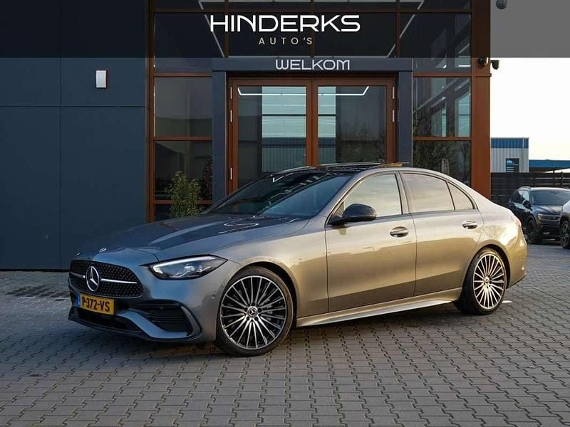 Occasion Mercedes C180 AMG line 170 PK (125 kW) 2022 Grijs Sedan