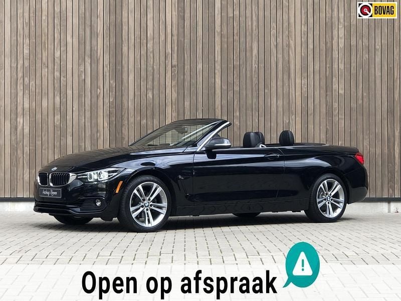 Zwart Gebruikt 2018 BMW 430 Cabriolet Executive Cabriolet | € 29.900 (Goede deal) - Afbeelding 1/4