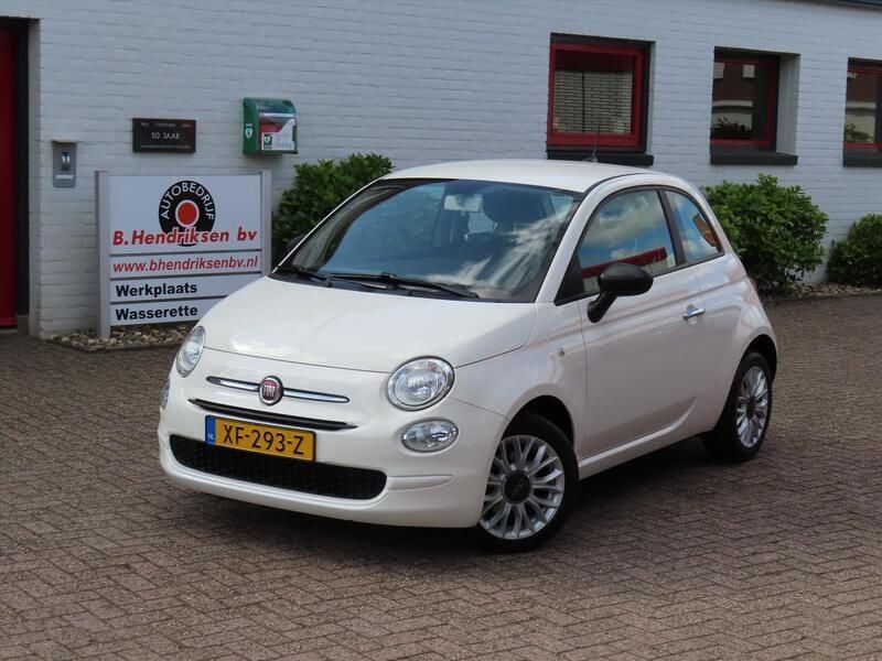 Wit Gebruikt 2019 Fiat 500 Pop Star Hatchback | € 9.250 (Goede deal) - Afbeelding 1/4