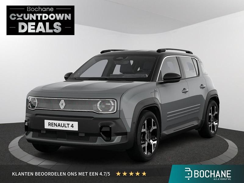 Blanc glacier + dakkleur noir étoilé (wit metallic) Nieuw 2025 Renault R4 Techno SUV | € 36.890 (Eerlijke prijs) - Afbeelding 1/4