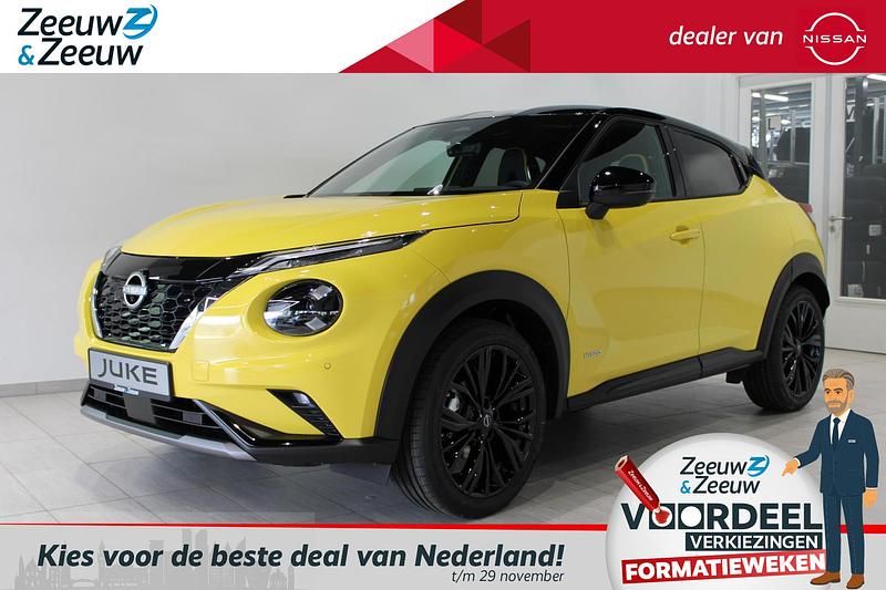 Geel Gebruikt 2024 Nissan Juke SUV | € 36.369 (Eerlijke prijs) - Afbeelding 1/4