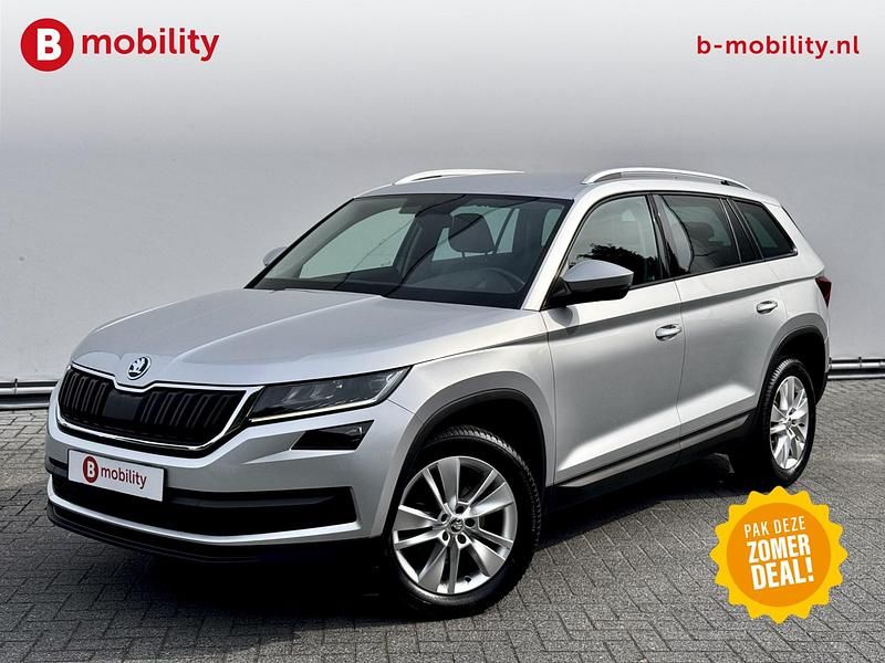 Grijs Gebruikt 2018 Skoda Kodiaq Business Line SUV | € 17.695 (Eerlijke prijs) - Afbeelding 1/4