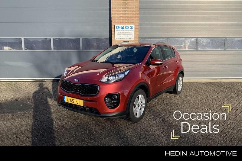 Rood Occasion 2017 Kia Sportage SUV | € 15.945 (Eerlijke prijs) - Afbeelding 1/4
