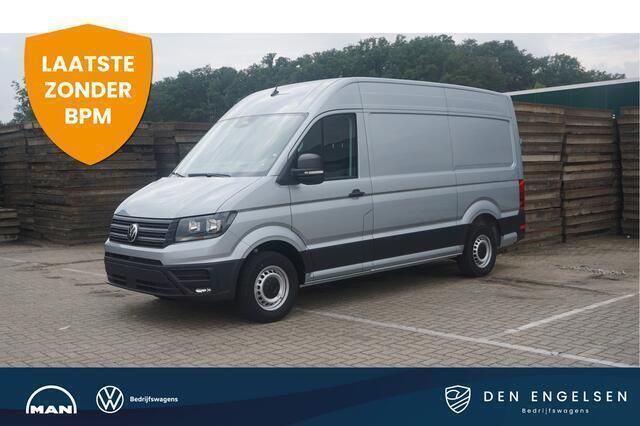 Grijs Nieuw 2024 VW Crafter Highline Van | € 42.990 - Afbeelding 1/4