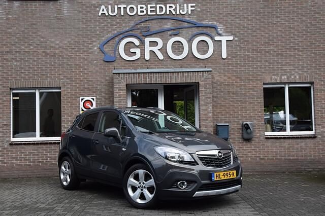 Grijs Gebruikt 2015 Opel Mokka Cosmo SUV | € 9.950 (Eerlijke prijs) - Afbeelding 1/4