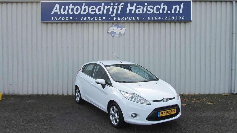 Wit Gebruikt 2011 Ford Fiesta Hatchback | € 3.950 (Goede deal) - Afbeelding 1/4