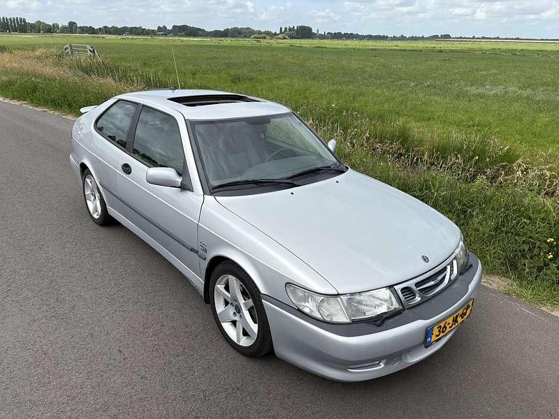 Zilver Gebruikt 2002 Saab 9-3 Aero Coupé | € 8.450 - Afbeelding 1/4