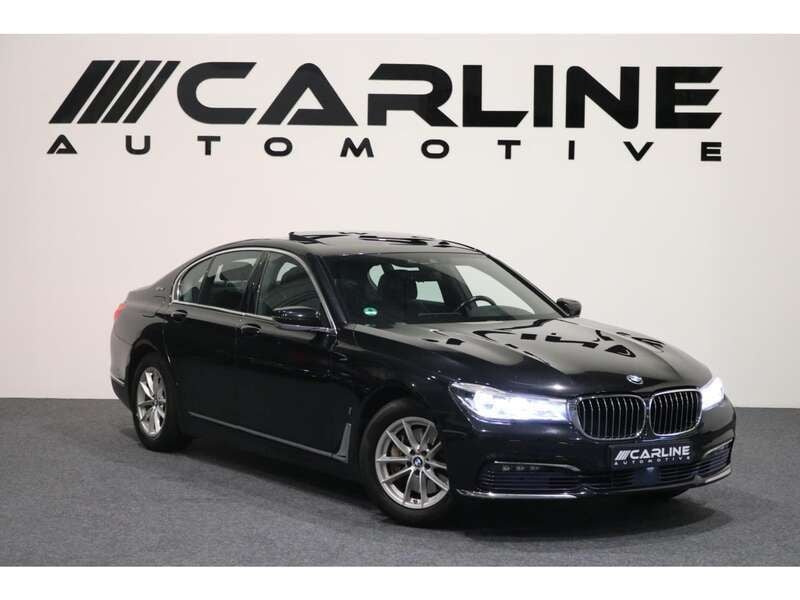Zwart Gebruikt 2016 BMW 740 Executive Sedan | € 24.950 (Super prijs) - Afbeelding 1/4