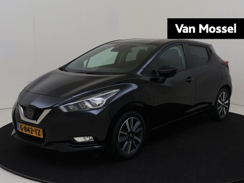 Zwart Gebruikt 2019 Nissan Micra N-Connecta Hatchback | € 13.935 (Iets duurder) - Afbeelding 1/4