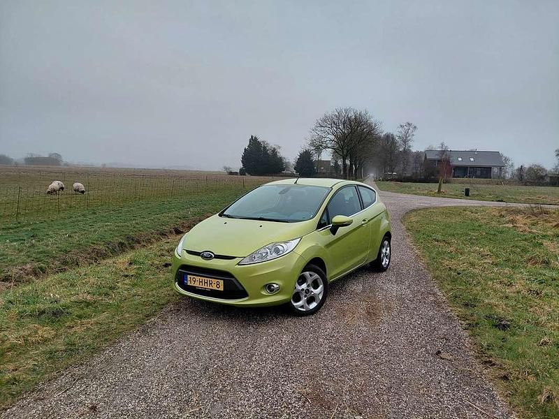 Occasion Ford Fiesta Titanium 82 PK (60 kW) 2008 Groen Hatchback