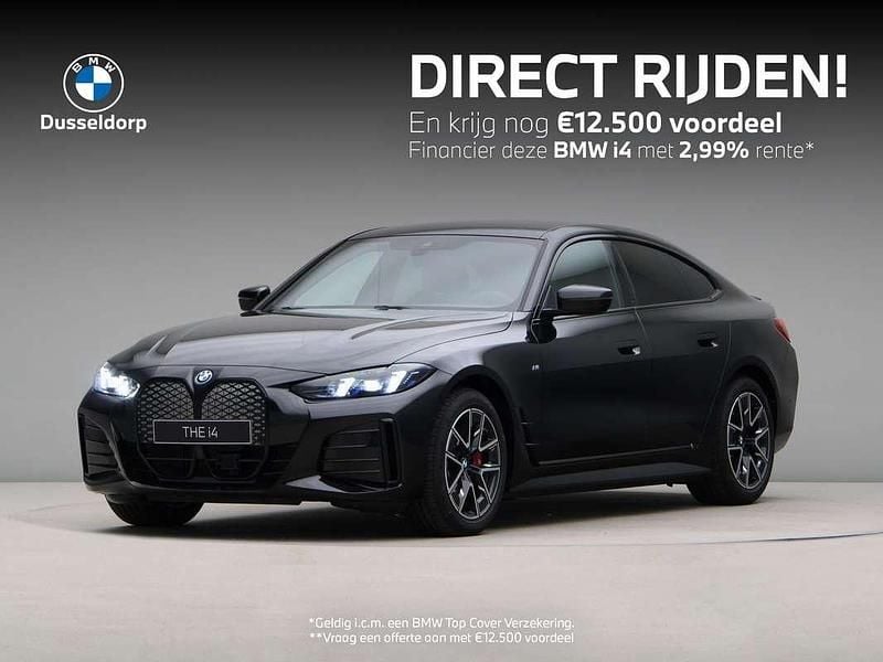 Zwart Nieuw 2025 BMW i4 M Sport Sedan | € 67.293 (Goede deal) - Afbeelding 1/4