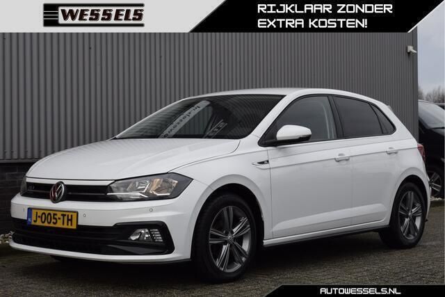 Wit, metallic lak Gebruikt 2020 VW Polo Highline Hatchback | € 12.950 (Eerlijke prijs) - Afbeelding 1/4