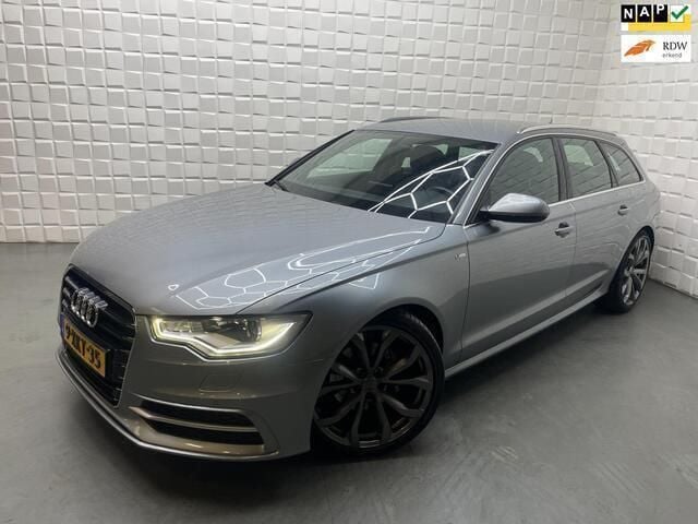 Occasion Audi A6 S-Line 180 PK (132 kW) 2014 Grijs, metallic lak Stationwagen