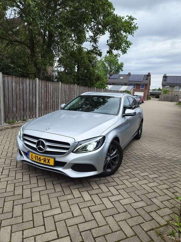 Occasion Mercedes C180 Prestige 156 PK (114 kW) 2017 Zilver Stationwagen