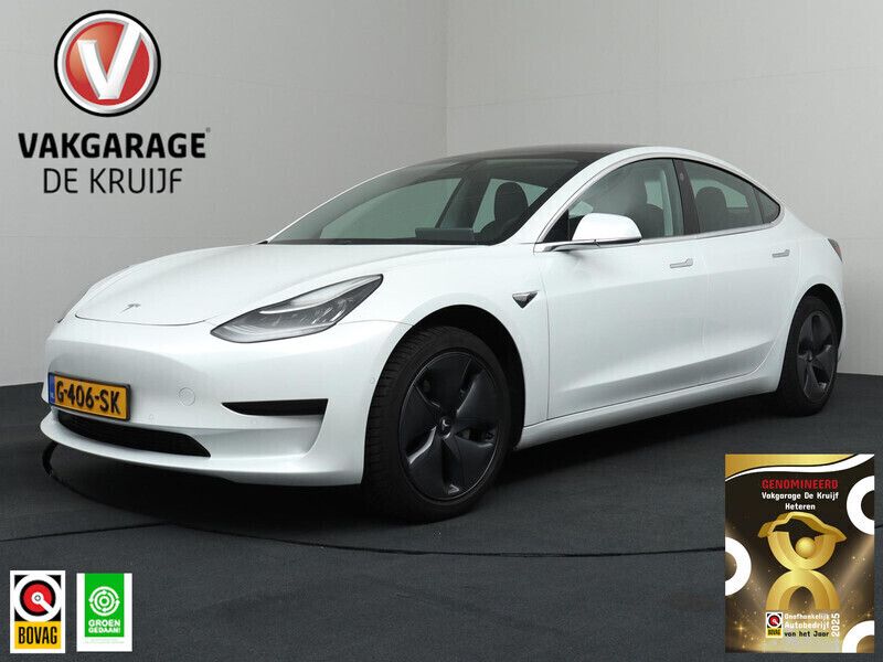 Wit Gebruikt 2019 Tesla Model 3 Standard Range Sedan | € 20.794 (Iets duurder) - Afbeelding 1/4