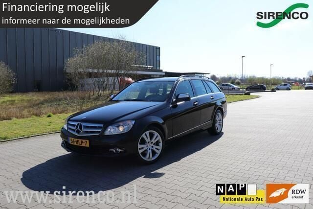 Zwart Gebruikt 2009 Mercedes C180 Stationwagen | € 5.949 (Eerlijke prijs) - Afbeelding 1/4