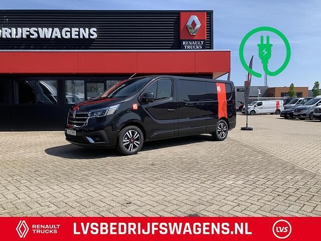 Zwart Nieuw 2024 Renault Trafic Van | € 31.950 (Goede deal) - Afbeelding 1/4