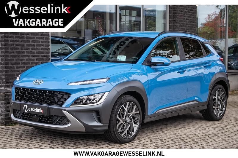 Blauw Gebruikt 2021 Hyundai Kona Premium SUV | € 23.950 (Eerlijke prijs) - Afbeelding 1/4