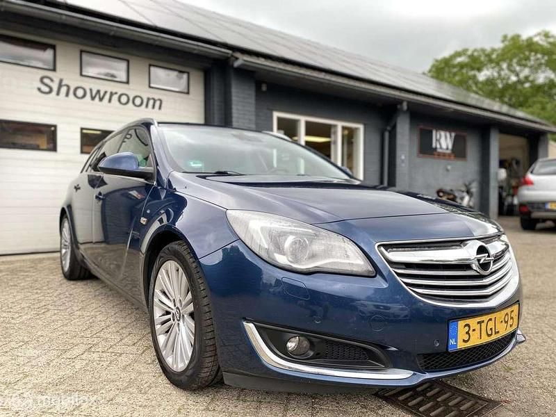 Occasion Opel Insignia Cosmo 120 PK (88 kW) 2014 Blauw Stationwagen