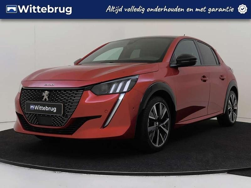 Rood Gebruikt 2021 Peugeot 208 GT Hatchback | € 19.995 (Eerlijke prijs) - Afbeelding 1/3