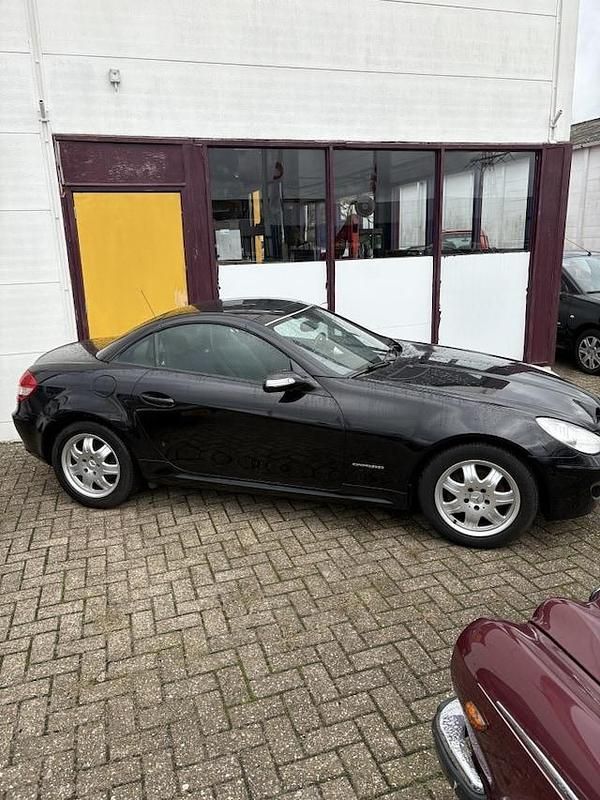 Occasion Mercedes SLK200 2006 Zwart (metallic) Cabriolet
